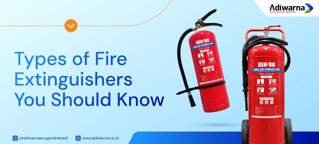 Types of Fire Extinguishers